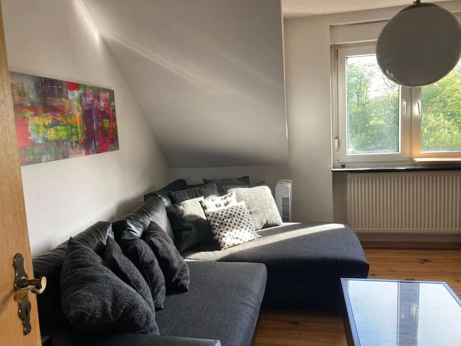 Sonnige Etagen-Wohnung, Alleinige Nutzung, Wasserbett Neunkirchen  Exteriér fotografie